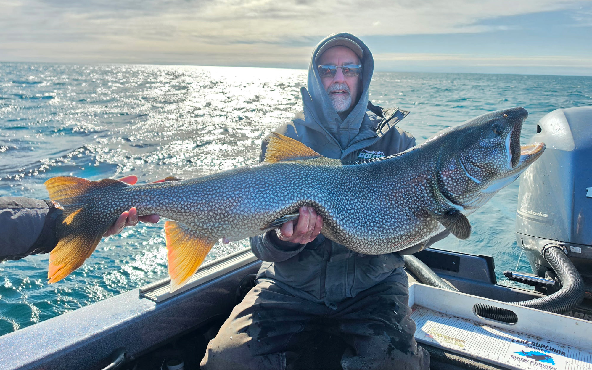 [Titre du site] Ce guide sur le lac Supérieur a contribué à battre le record du touladi du Minnesota quatre fois de suite