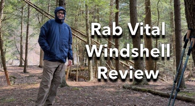 Critique : Rab Vital Windshell – SectionHiker.com SectionHiker.com