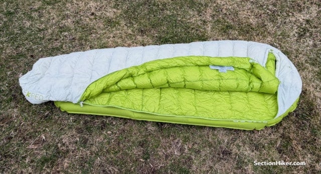 [Titre du site] Évaluation : Sac de couchage momie en duvet Exped Ultra 30°F