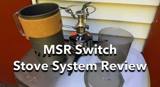 Examen : Système de poêle MSR Switch SectionHiker.com