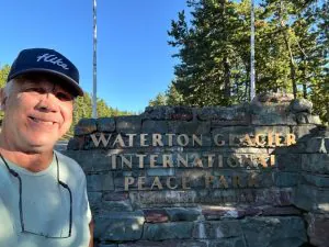 Fin du parc national des Glaciers sur le sentier Continental Divide