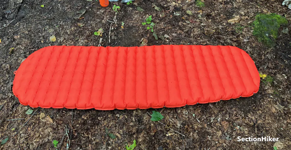 Le dessous du NEMO Tensor All-Season est fabriqué avec un nylon 40D très résistant.