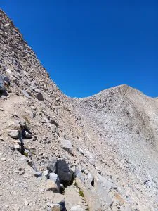 John Muir Trail Jour 22 : Le plus haut que j'ai jamais atteint, partie 3 (mile 157/211)