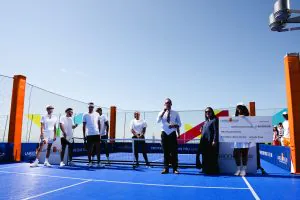 La Roche-Posay, partenaire de l'US Open, a propulsé le pickleball vers de nouveaux sommets à Edge NYC