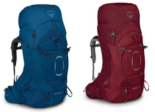 Osprey Aether et Ariel 65
