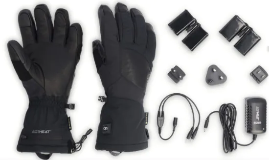 OU prévaloir des gants chauffants