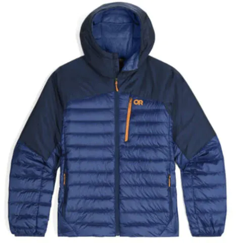 OU Sweat à capuche en duvet à l'hélium