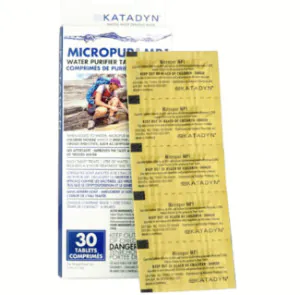 Comprimés de dioxyde de chlore Katadyn