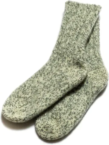 Chaussettes en laine bouillie Dachstein