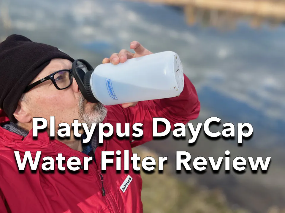 Examen du filtre à eau Platypus Daycap