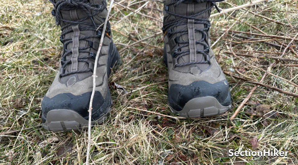 L'OBOZ Bridger Ridge GTX a une excellente protection contre les pieds