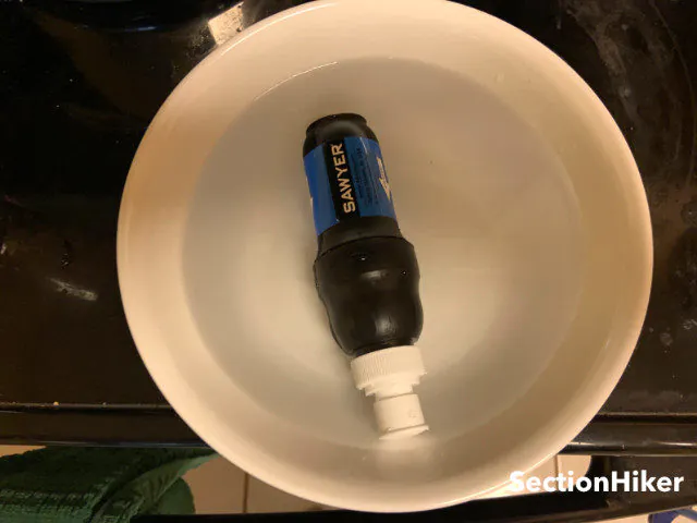Pré-tremblez votre filtre à eau si elle séchait pendant l'hiver