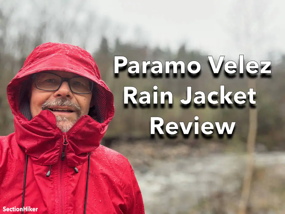 Revue de la veste de pluie de Paramo Velez