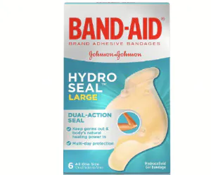 Bandages hydroséaux à pansement