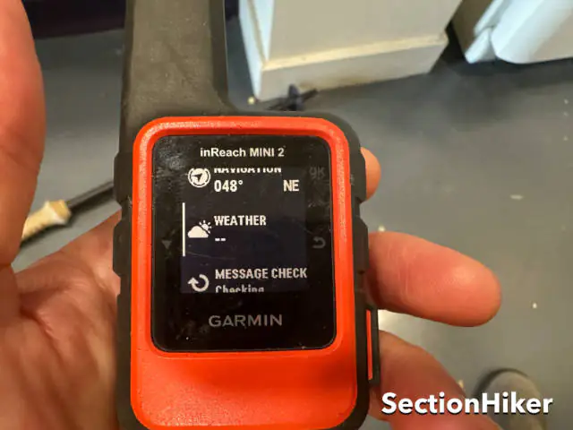 La fonction météo peut être utile si vous êtes absent pendant de longues périodes