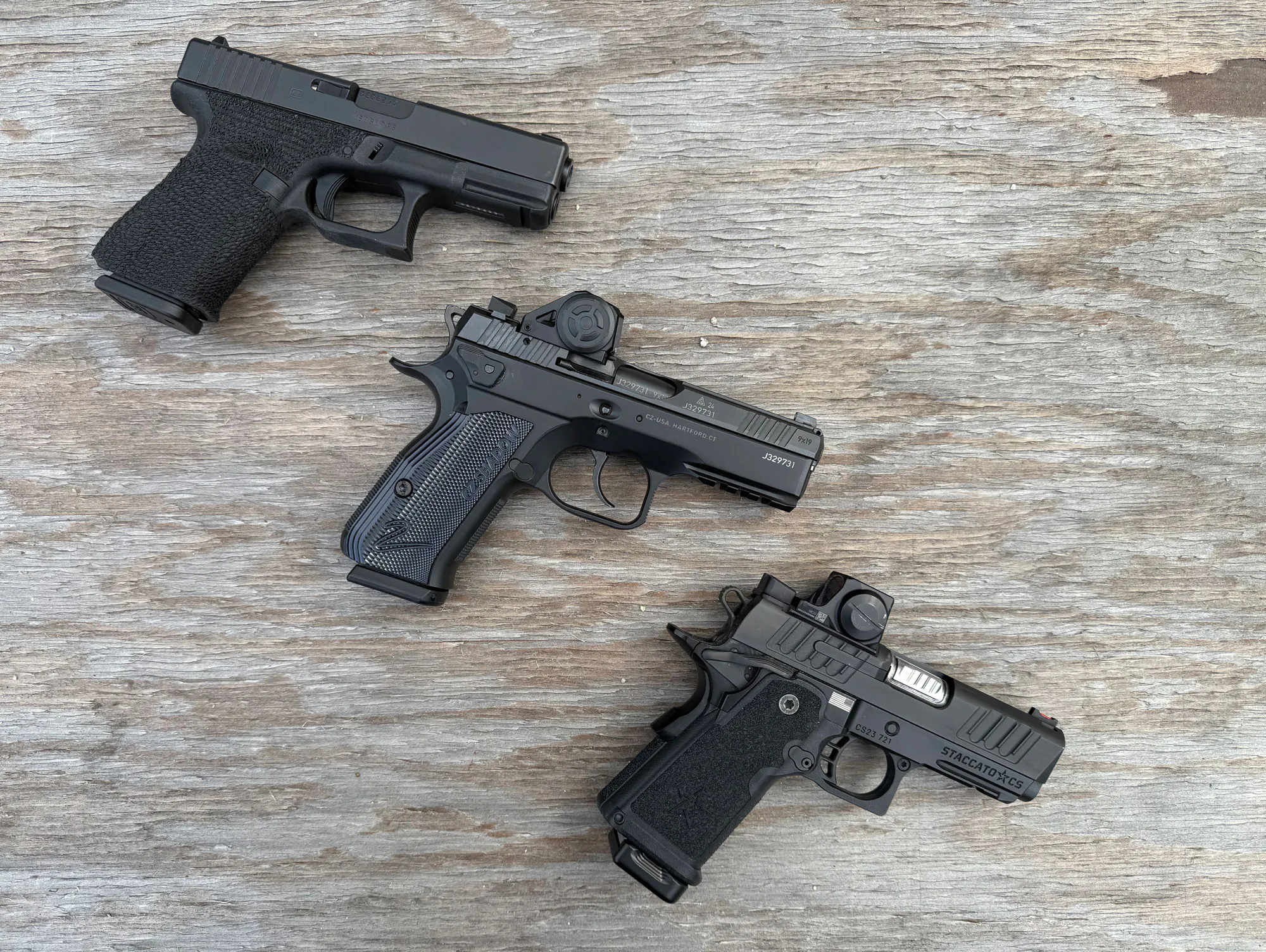 CZ Shadow 2 Carry et autres pistolets EDC