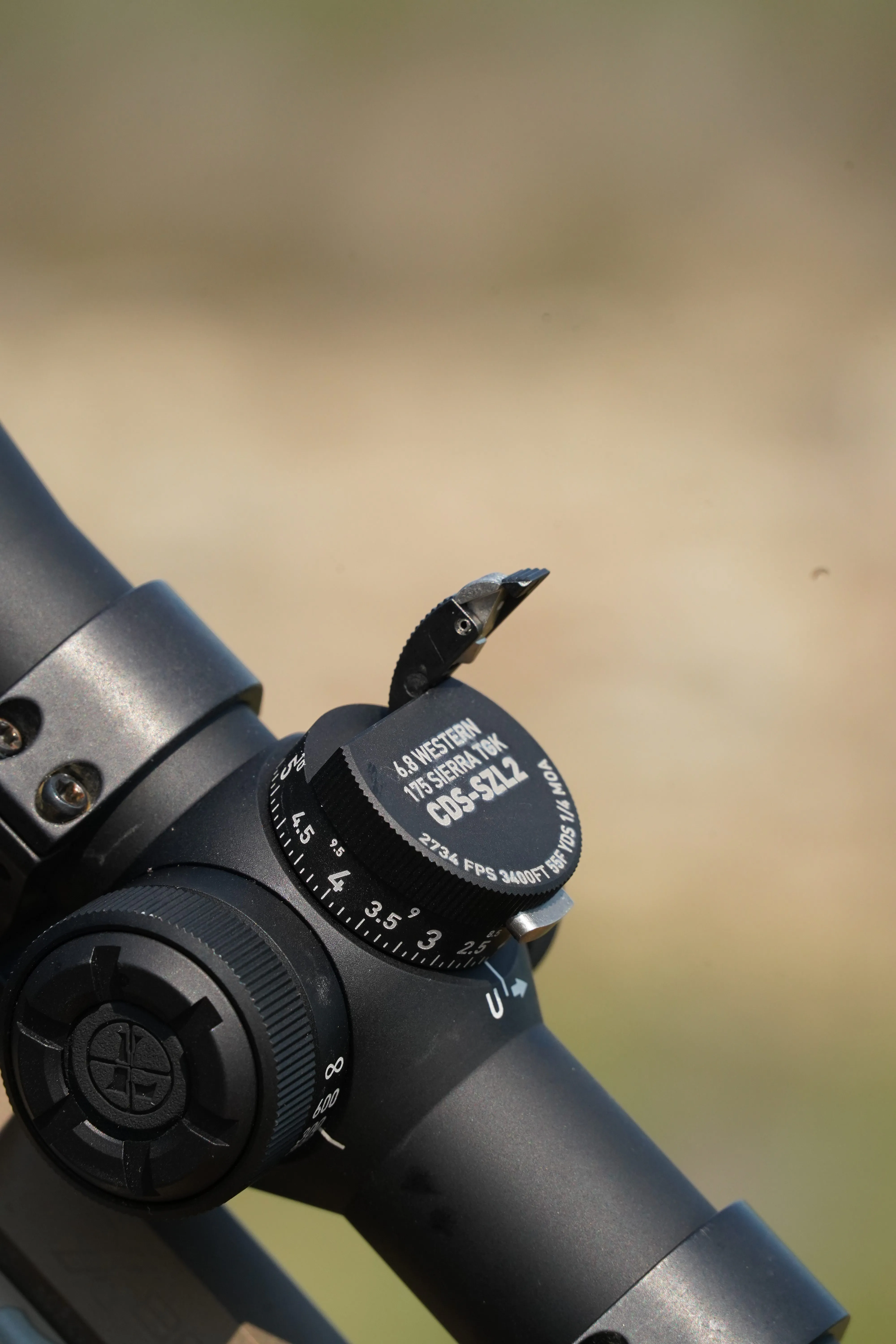 Suppression de la tourelle Leupold personnalisée.