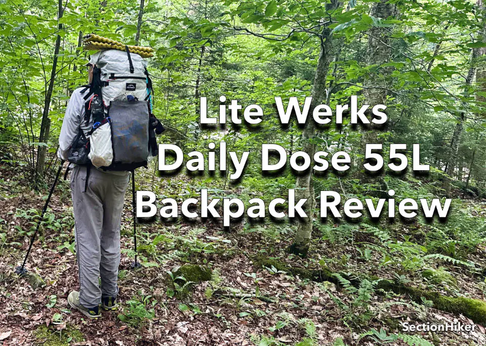 Lite Werks Dose Dose 55L Revue de sac à dos