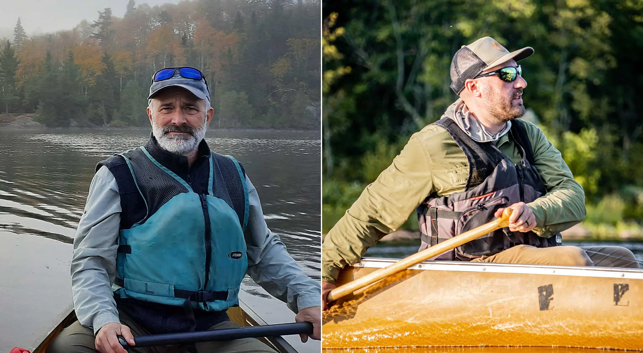 Dave Seaton (à gauche) et Lukas Leaf avaient consacré leur carrière aux eaux limites.