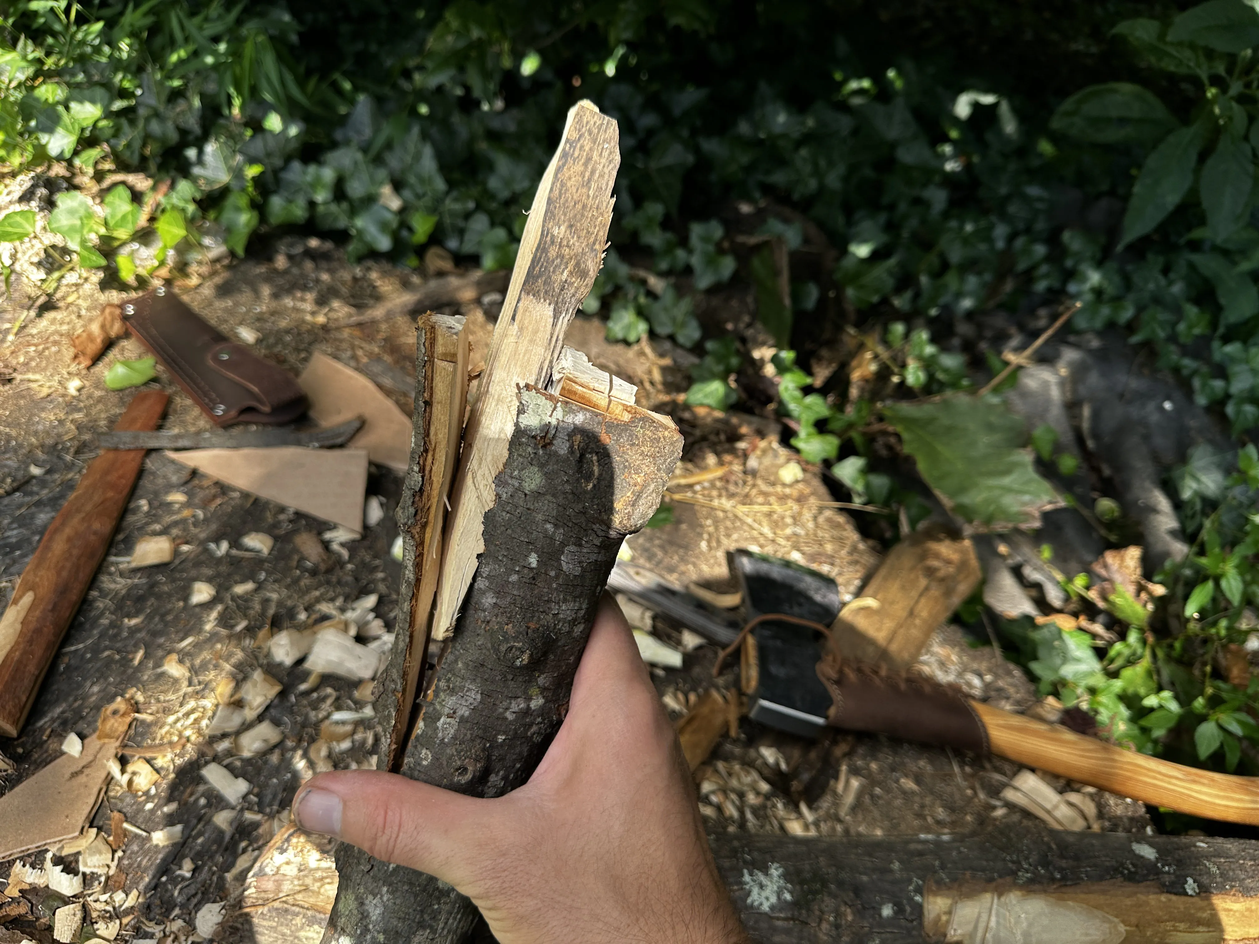 Coin en bois