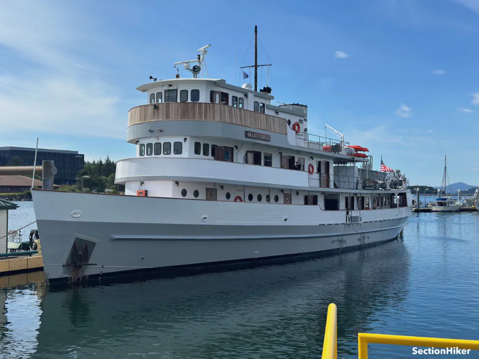 La Mist Cove de la compagnie de bateau