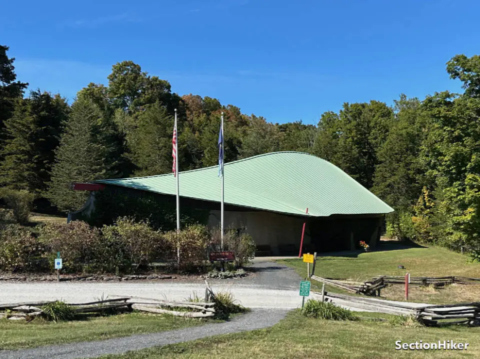 MT Independence Visitor Center au Vermont