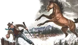 La légende oubliée de Dick Church, le chasseur de primes pour chevaux sauvages du Canada