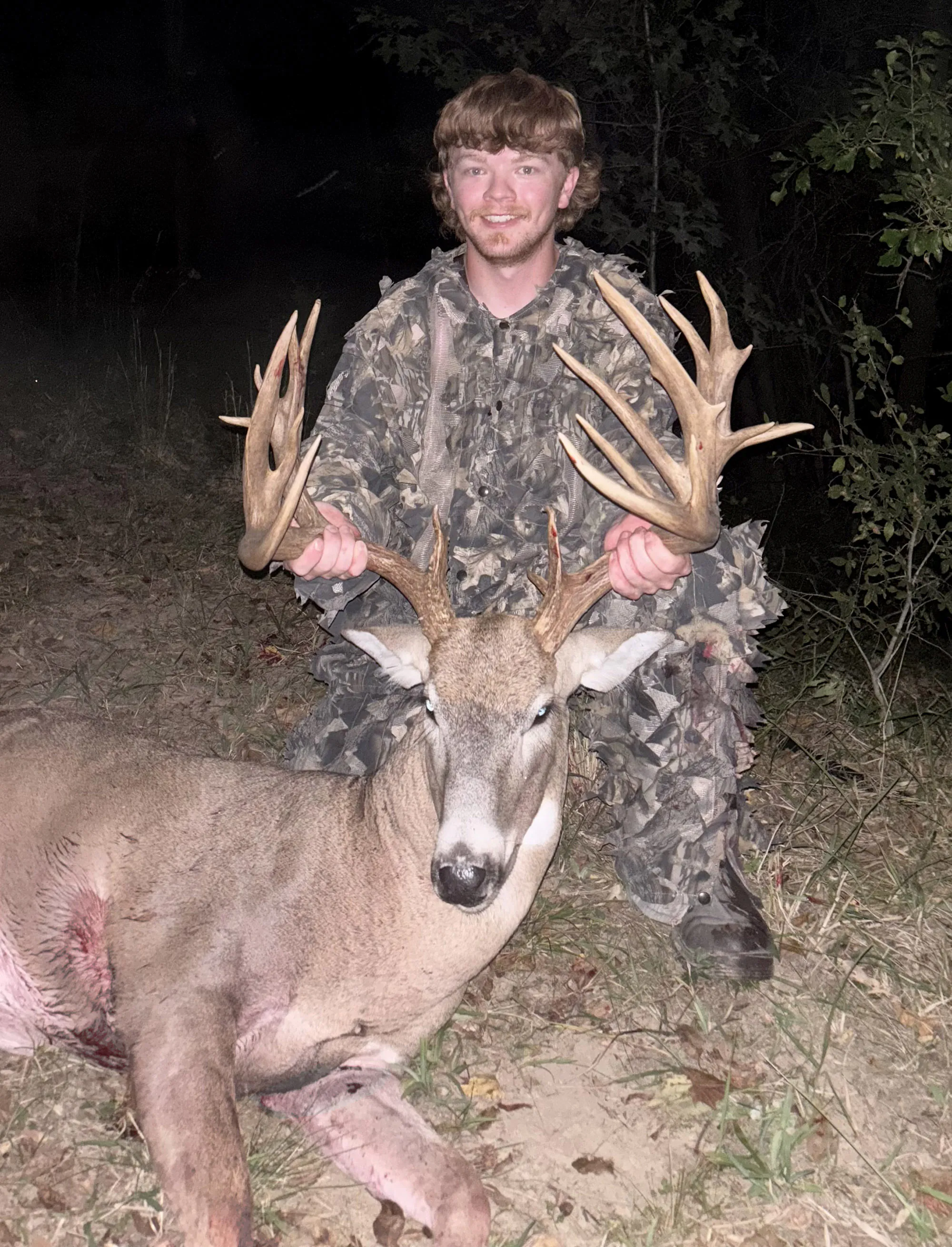 Un chasseur de l'Oklahoma avec beaucoup d'argent et beaucoup de points