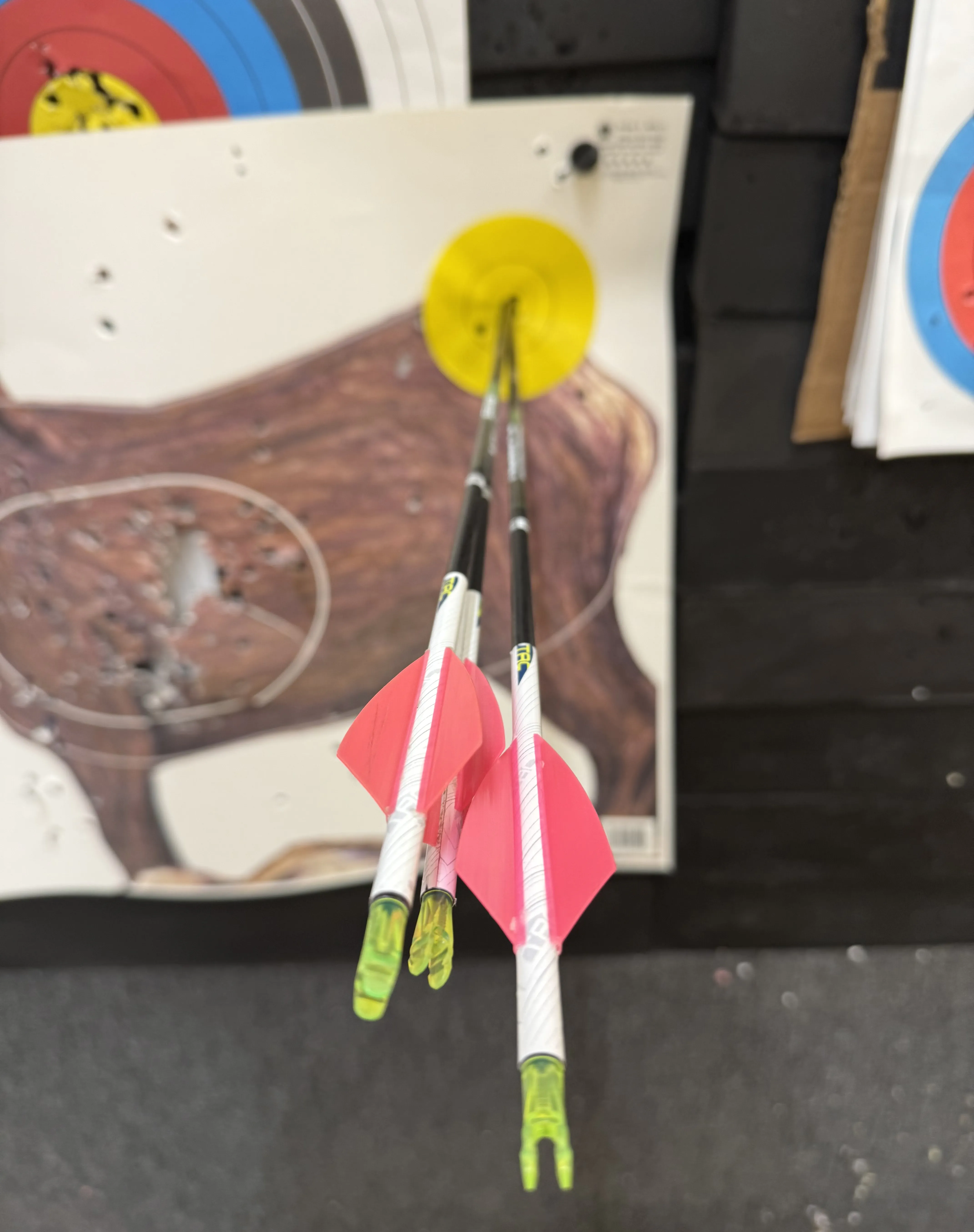 Un groupe de 20 yards avec l'ARC