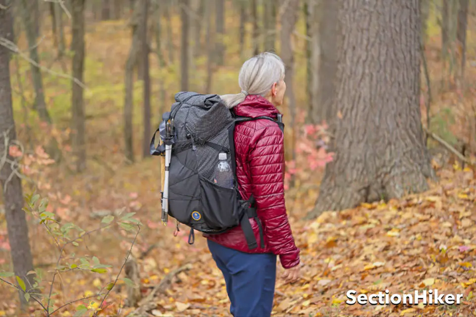 L'Aspen est conçu comme un sac à dos ultraléger typique