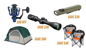 Offres Walmart Cyber ​​​​Monday : équipement de chasse, de pêche et de camping