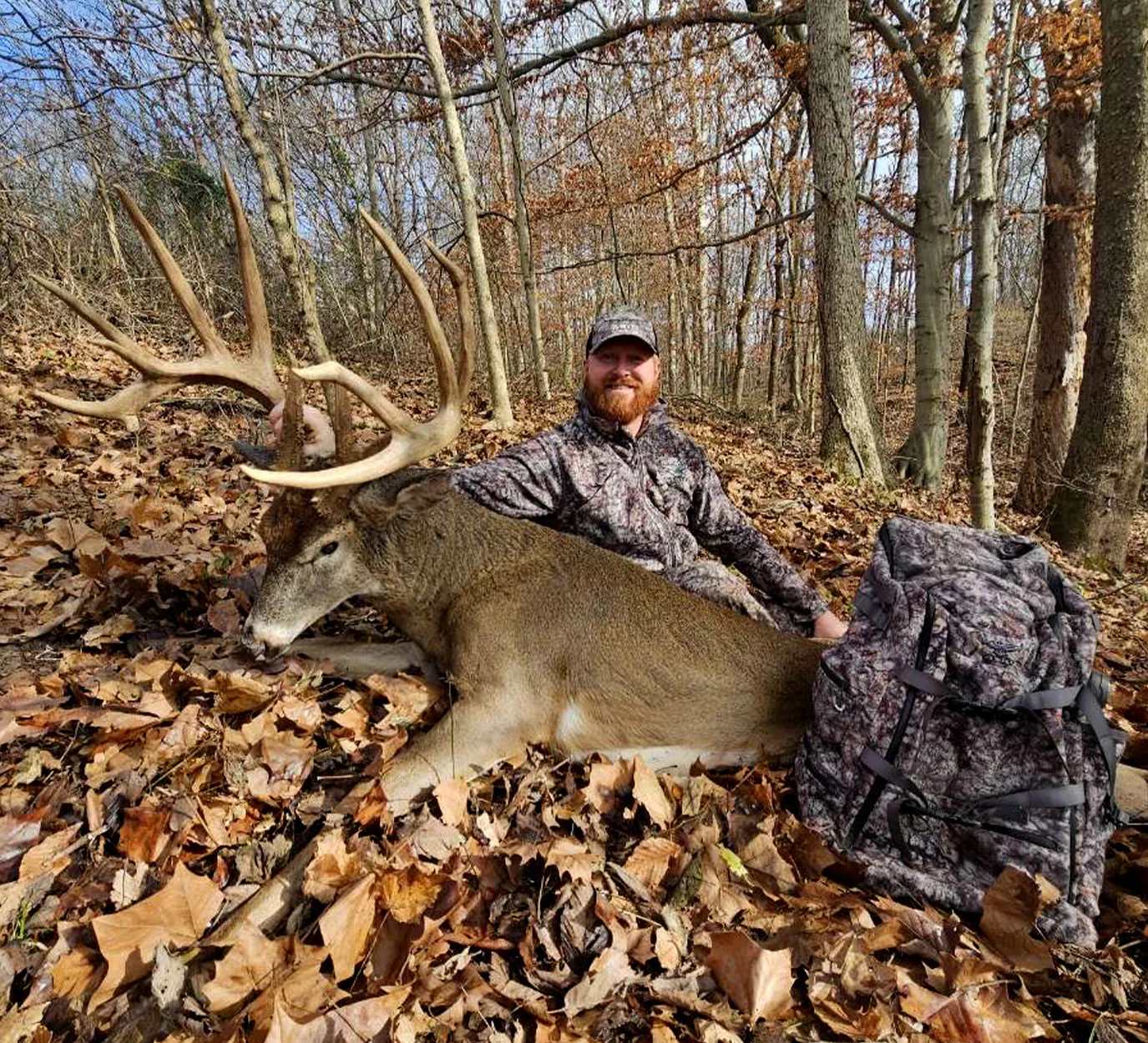 Un chasseur de l'Indiana avec beaucoup d'argent.