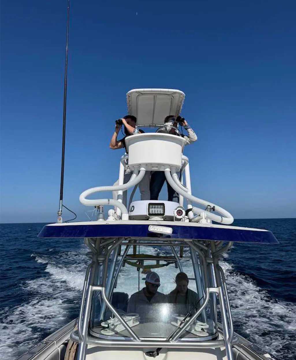 Des bénévoles recherchent des pêcheurs disparus dans le Golfe.