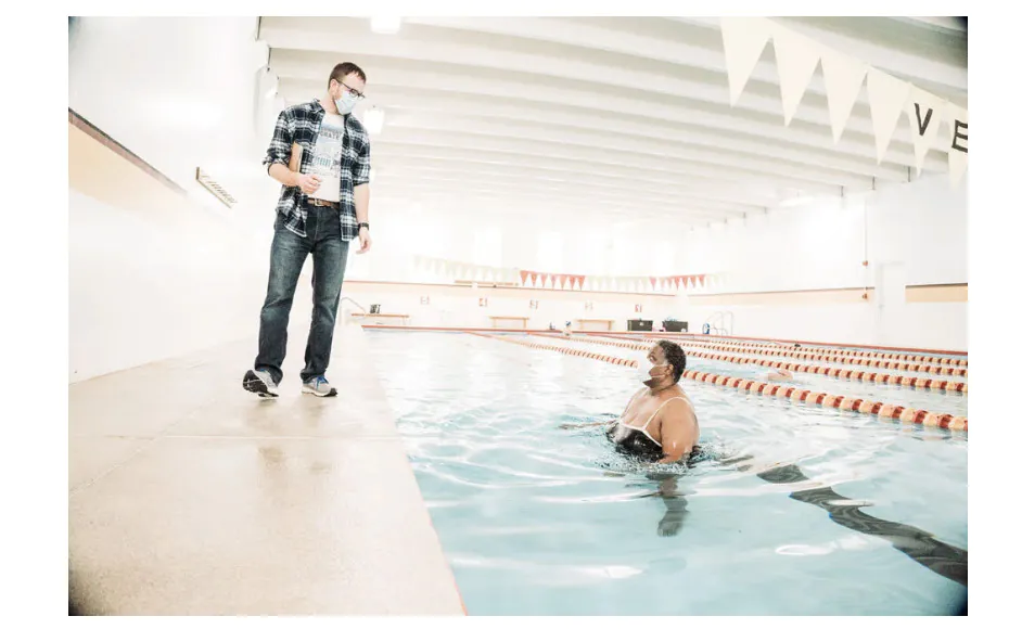 La physiothérapie Long Trail propose une thérapie en piscine