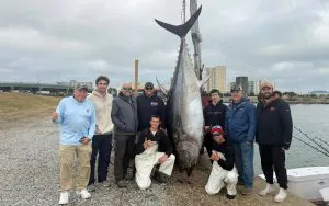 «La bouchée la plus étonnante que j'ai jamais eue.» Le thon Monster Bluefin bat le record d'État qui n'était détenu que quelques heures