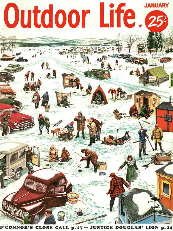 Une vieille couverture du magazine Outdoor Life