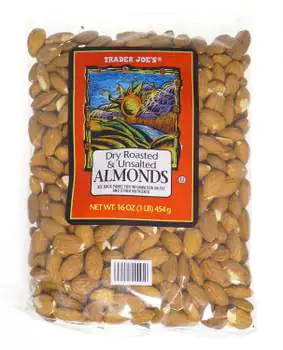 Les amandes de Trader Joe's sont un excellent aliment pour les randonneurs 