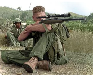 Concours de chasse commémorative aux tireurs d'élite des Marine Scouts