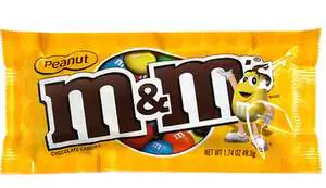 Bonbons au chocolat M&M aux cacahuètes