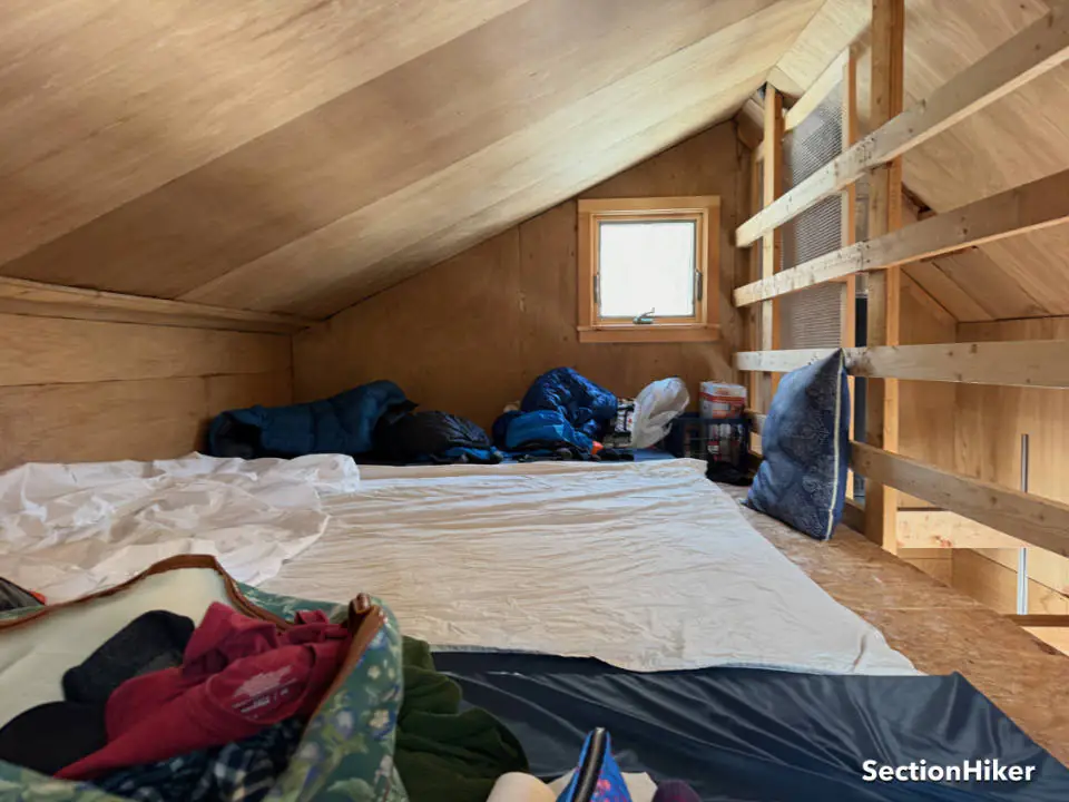 Le loft peut accueillir quatre personnes.