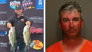 Un pêcheur arrêté lors d'un tournoi de pêche pour avoir prétendument bourré le bar avec des poids