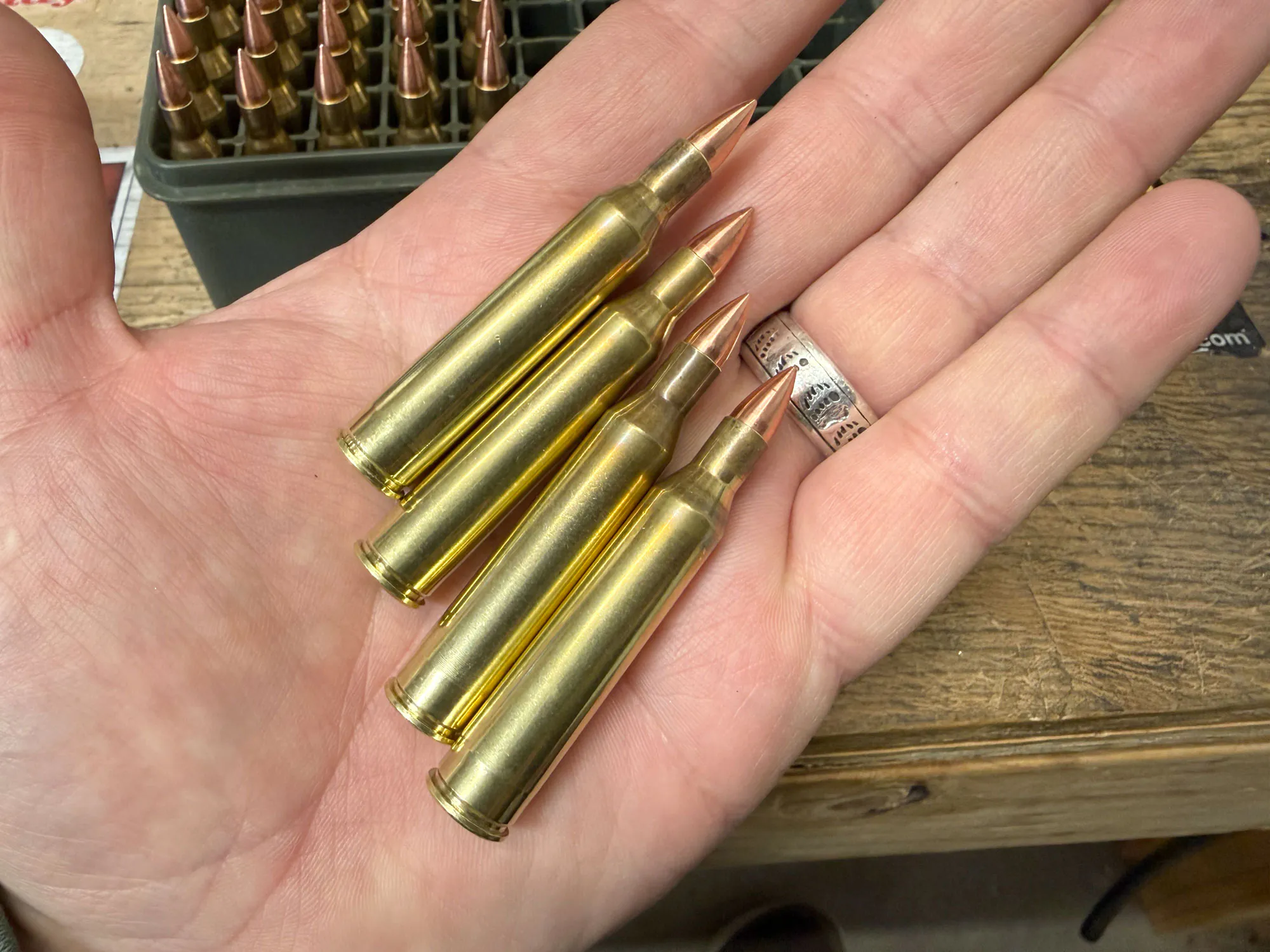 220 Swift McGuire 34 grains cuivre rose