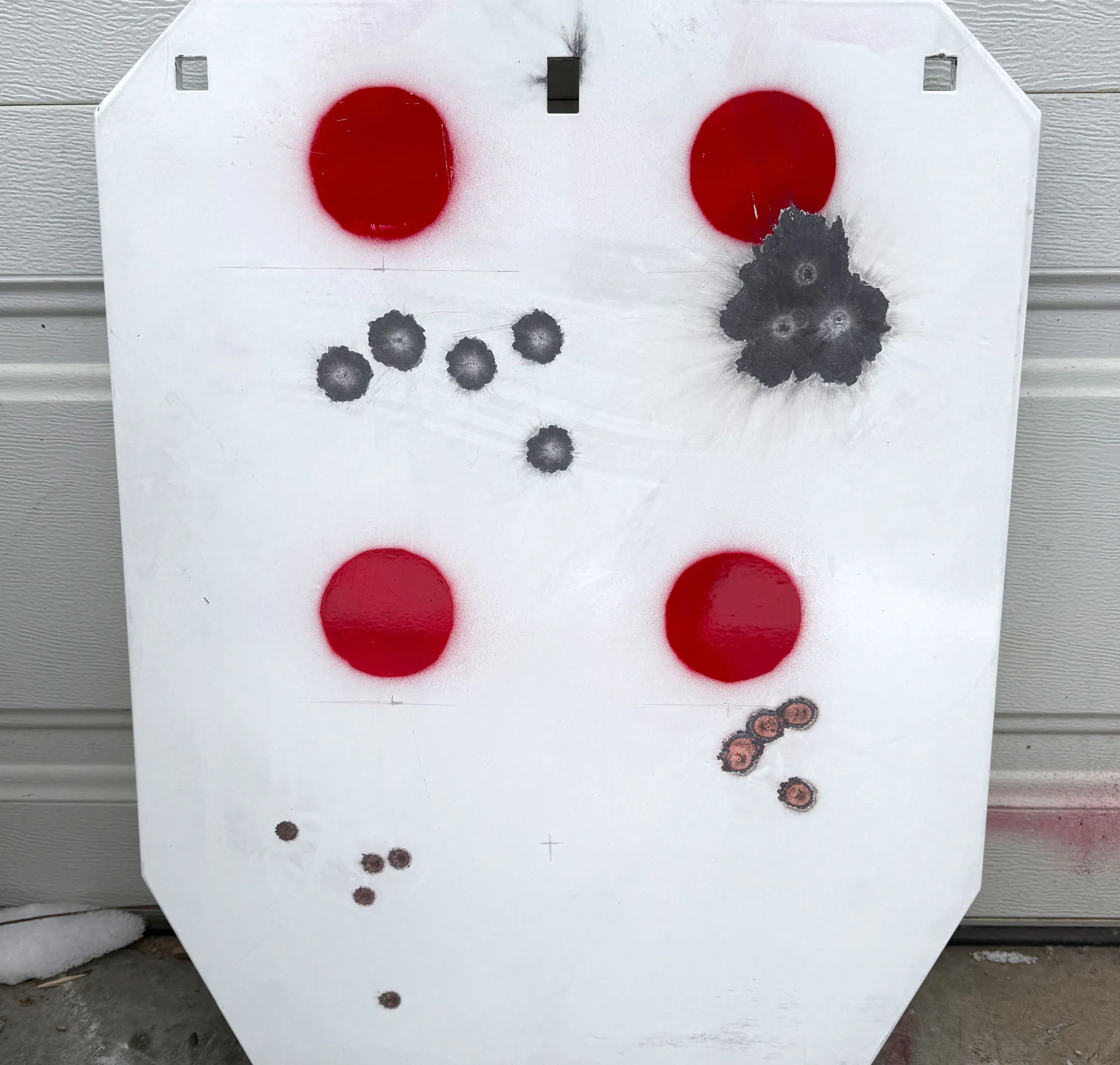 Cible 220 Swift contre 22 Creedmoor à 350 mètres