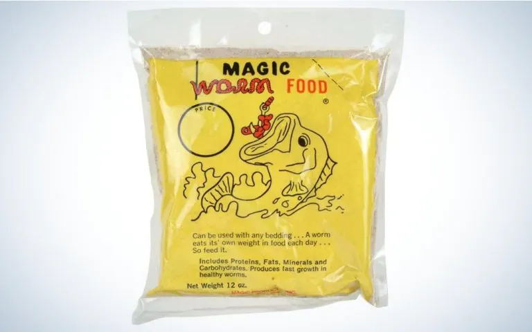 Un paquet de nourriture pour vers magiques