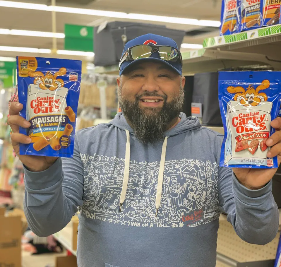 friandises pour chiens comme appât