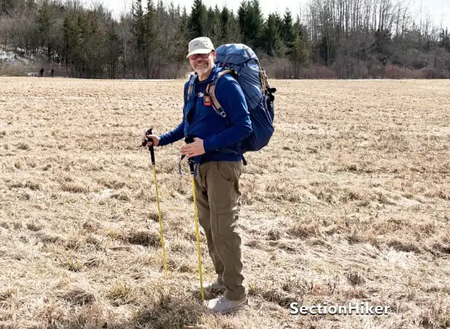 Les bâtons Helinox Passport sont suffisamment solides pour la randonnée et le sac à dos