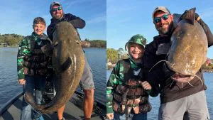 Un enfant de 11 ans combat un poisson-chat de 72 livres et manque de peu d'atteindre un record d'État