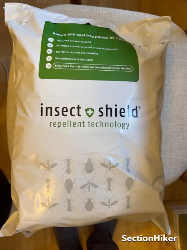 Enveloppe Insect Shield Easy Pack
