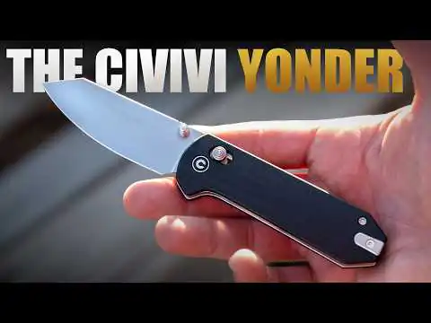 35 000 milles avec 1 COUTEAU | La NOUVELLE vignette Civivi Yonder