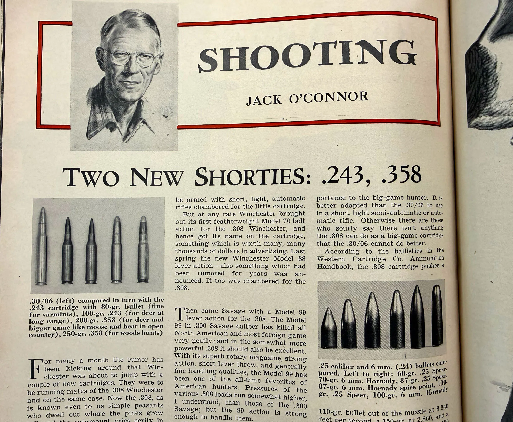 Jack O'Connor .243 1955